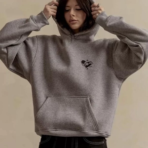 Cupla Unisex What a Time To Be Outside Sweatshirt Gri