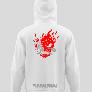 Cyberpunk Unisex Kapüşönlu Hoodie