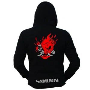 Cyberpunk Unisex Kapüşönlu Hoodie