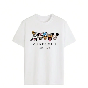 DAZY Floral & Slogan Grafikli Omuzdan Askılı Tişört MUTLU BİR İSTİRİDYE GİBİ ANILAR YARATIN