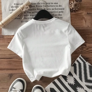 DAZY Harfli Grafik Büyük Boy Tişört