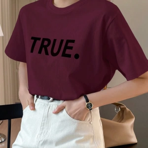 DAZY Harfli Grafik Tişört