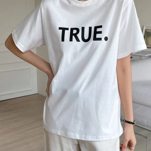 DAZY Harfli Grafik Tişört