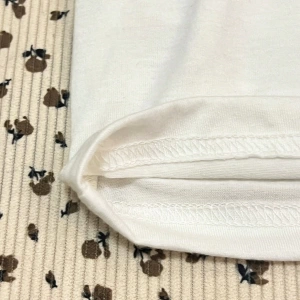 DAZY Kadın Rahat Çok Yönlü Düz Renk Kısa Kollu Tişört