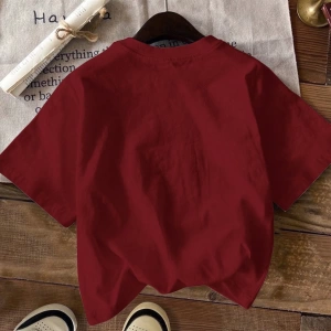 DAZY Kontrast Mektup Baskılı Raglan Kısa Kollu Tişört