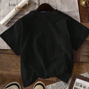DAZY Kontrast Mektup Baskılı Raglan Kısa Kollu Tişört