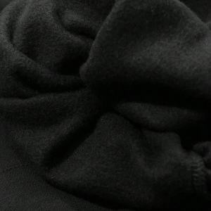 Dazy-Less 1 Adet Kadın Düz Renk İşlemeli Harf Polar Kapşonlu Sweatshirt Sweatshirt Model 5154