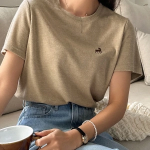 DAZY Nakış Detaylı Tişört