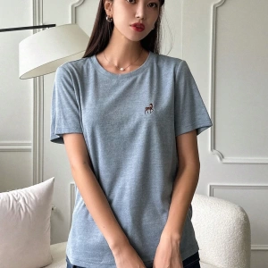 DAZY Nakış Detaylı Tişört