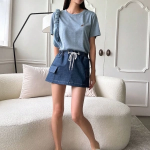 DAZY Nakış Detaylı Tişört