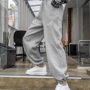 DAZY Slant Pocket Patch Detail Thermal Lined 4 Mevsim Eşofman