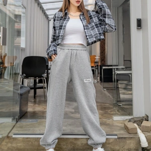 DAZY Slant Pocket Patch Detail Thermal Lined 4 Mevsim Eşofman