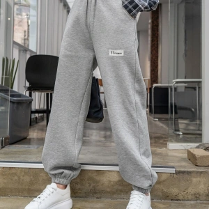 DAZY Slant Pocket Patch Detail Thermal Lined 4 Mevsim Eşofman