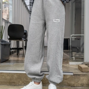 DAZY Slant Pocket Patch Detail Thermal Lined 4 Mevsim Eşofman