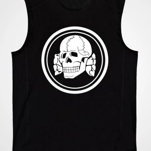 Death In June Siyah Kolsuz Tişört T-shirt