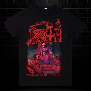Death Scream Bloody Gore Death Metal KODSİYAHSAW
