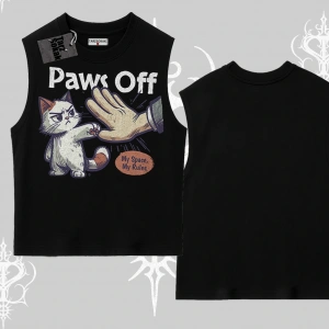 Detective Kitten Kedi Baskılı Kapşonlu Sweatshirt