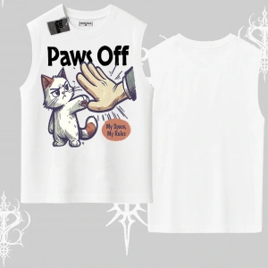 Detective Kitten Kedi Baskılı Kapşonlu Sweatshirt