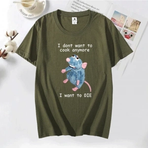 Dexter Morgan Kedi T-shirt Komik Pamuk Kısa Kollu O Boyun Tshirt Unisex Streetwear Erkek Giys 2802