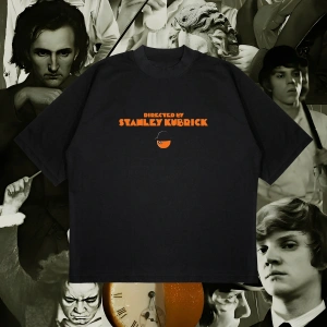 Directed By S. Kubrick Boxy Fit Oversize Unisex Tshirt – Baskılı Tişört |