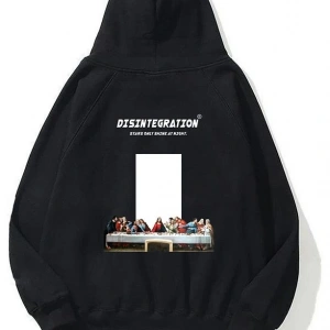 Disintegration Unisex Siyah Sweatshirt Siyah