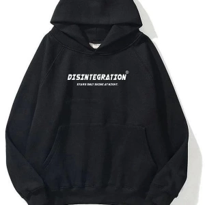 Disintegration Unisex Siyah Sweatshirt Siyah