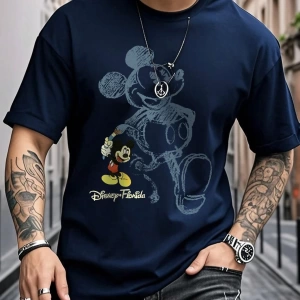 Disney Disney X Cars Erkek Günlük Karikatür Baskılı Kısa Kollu Tişört, Yaz