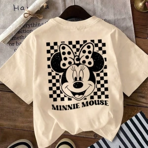 Disney Kadınlar için Basit ve Sevimli Disney Karikatür Mickey Mouse Baskıl