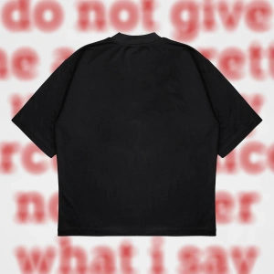 Do Not Give Me Cigarette Oversize Unisex Pamuklu Nefes Alan Kalın Kumaşlı