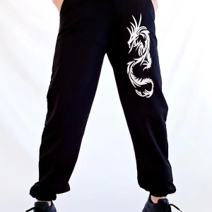 Dragon Siyah Jogger