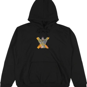 Dreamer Oversize Unisex Kapüşonlu Sweatshirt Hoodie Siyah