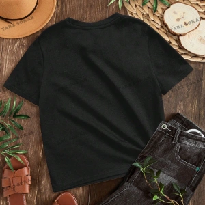 DÜZ  6 BASKISIZ Baskılı Oversize Kalıp Unisex T-shirt