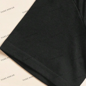 DÜZ  6 BASKISIZ Baskılı Oversize Kalıp Unisex T-shirt