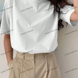 DÜZ  7 BASKISIZ Baskılı Oversize Kalıp Unisex T-shirt