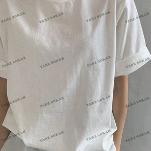 DÜZ  8 BASKISIZ Baskılı Oversize Kalıp Unisex T-shirt