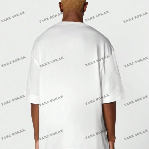 DÜZ ERKEK 4 BASKISIZ Baskılı Oversize Kalıp Unisex T-shirt