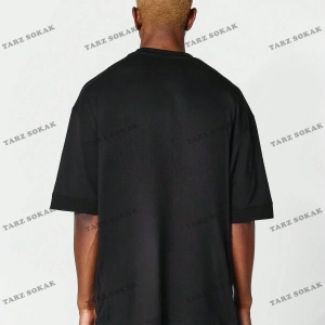 DÜZ ERKEK 4 BASKISIZ Baskılı Oversize Kalıp Unisex T-shirt