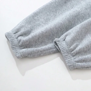 Düz Renk Yuvarlak Yaka Sweatshirt Ve Pantolon Takımı