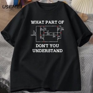 Elektrik Mühendisi T Shirt Elektrikçi devre Grafik Tshirt Babalar Günü Hediyesi Pamuk Kısa Ko 2918