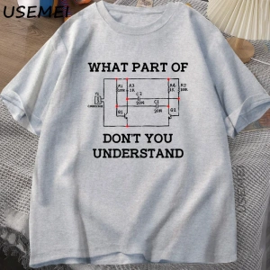 Elektrik Mühendisi T Shirt Elektrikçi devre Grafik Tshirt Babalar Günü Hediyesi Pamuk Kısa Ko 2918