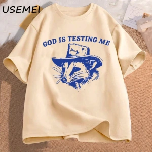 Endişelenmeyin Capy müthiş sevimli Capybara T-shirt adam rahat pamuk yaz T Shirt kısa kollu b 2955