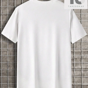 Erkek Araba ve Slogan Grafikli Tişört