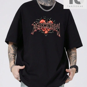 Erkek Ay Baskılı Tişört