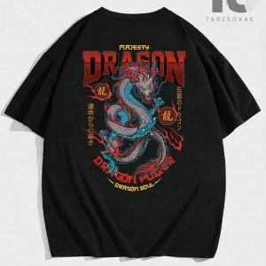 Erkek Baskılı Basic Tişört