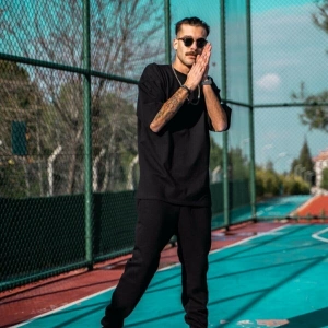 Erkek Beyaz Oversize T-shirt