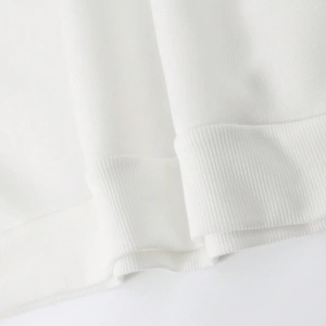 Erkek Bol Kesim Çiçek Baskılı Termal Astarlı Sweatshirt