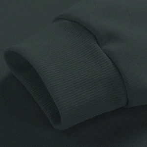 Erkek Bol Kesim Geometrik Baskılı Yuvarlak Yaka Günlük Sweatshirt, İlkbahar ve Sonbahar