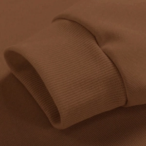 Erkek Bol Kesim Geometrik Baskılı Yuvarlak Yaka Günlük Sweatshirt, İlkbahar ve Sonbahar