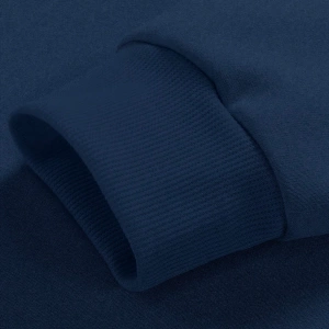 Erkek Bol Kesim Geometrik Baskılı Yuvarlak Yaka Günlük Sweatshirt, İlkbahar ve Sonbahar