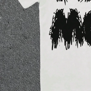Erkek Bol Sokak Grafik Para Marka Baskılı Grafiti Tişört